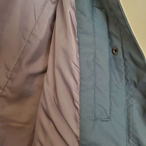 Eddie Bauer Weatheredge Waterproof Full Zip Jacket Only Green Women’s Size M - Picture 10 of 16